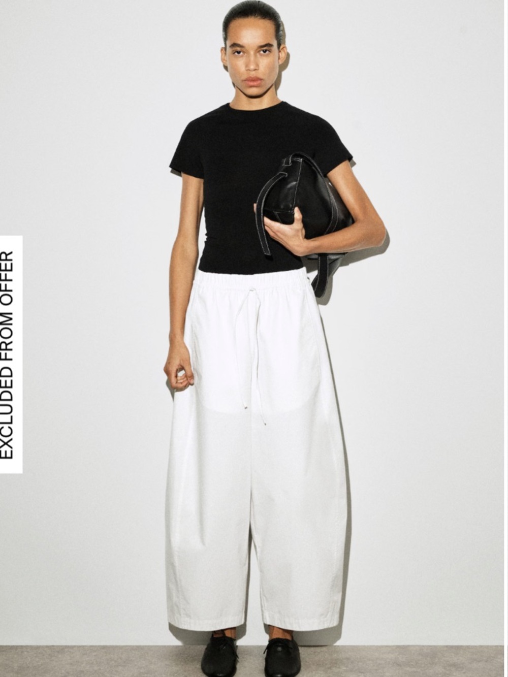 COS Elastic Barrel Leg Pants